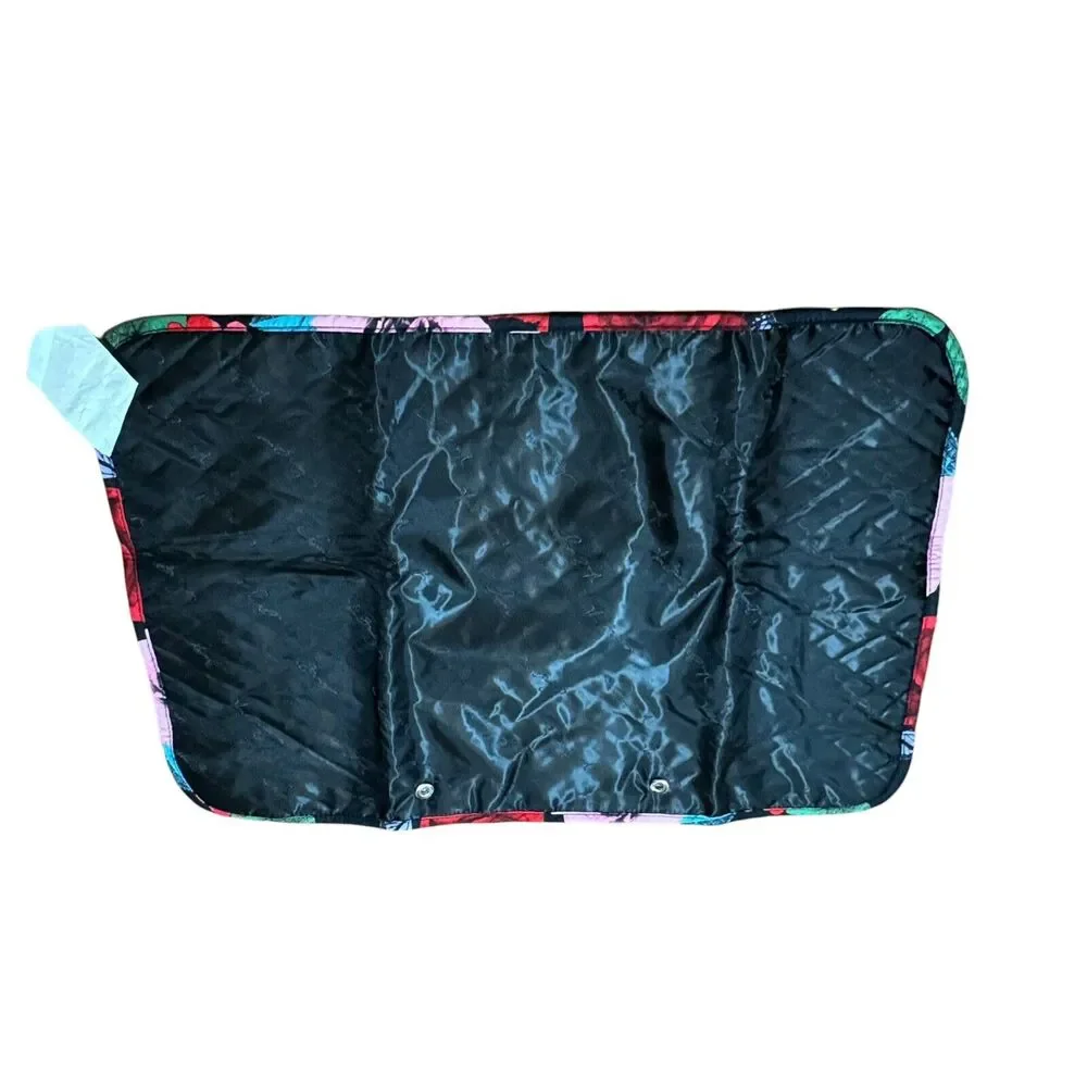 Vera Bradley Ultimate Baby Diaper Overnight Bag Quilted Roses Floral Pockets